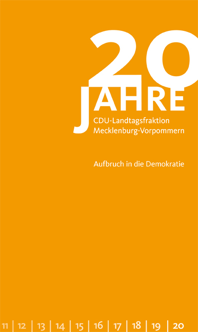 20 Jahre CDU-Landtagsfraktion Mecklenburg-Vorpommern