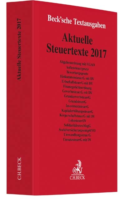 Aktuelle Steuertexte 2017