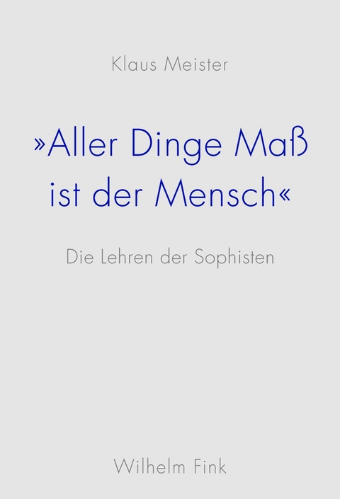 Aller Dinge Maß ist der Mensch - Klaus Meister