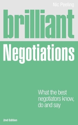 Brilliant Negotiations - Nic Peeling