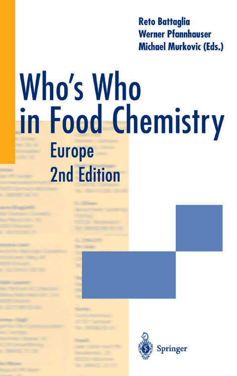Who’s Who in Food Chemistry - 