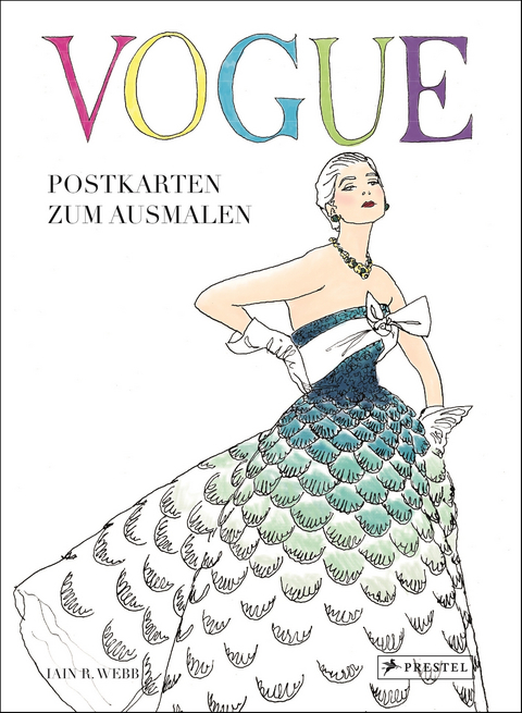 VOGUE - Postkarten zum Ausmalen - Iain R. Webb