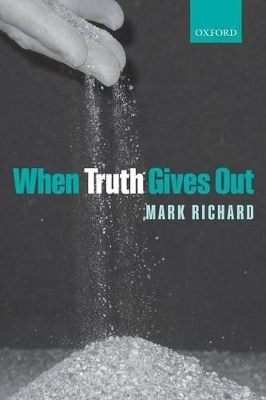 When Truth Gives Out - Mark Richard