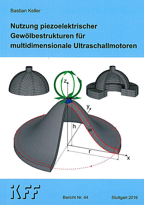 Nutzung piezoelektrischer Gewölbestrukturen für multidimensionale Ultraschallmotoren - Bastian Keller