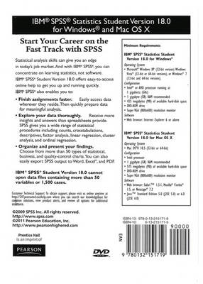 IBM® SPSS® 18.0 Integrated Student Version - Inc. Spss