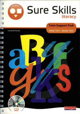 Sure Skills Literacy Tutor Support Pack Entry 1 and Entry 2 - 