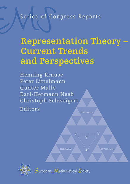 Representation Theory – Current Trends and Perspectives - 