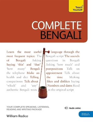 Complete Bengali Beginner to Intermediate Course - William Radice