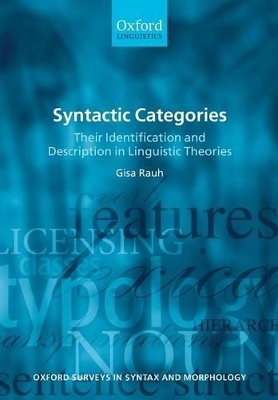 Syntactic Categories - Gisa Rauh