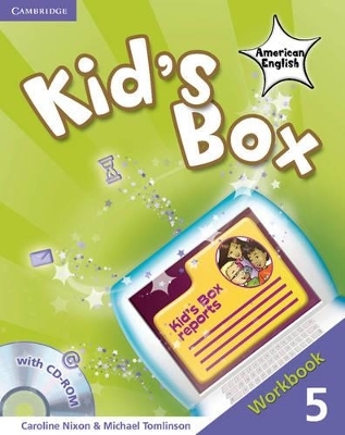 Kid's Box American English Level 5 Workbook with CD-ROM - Caroline Nixon, Michael Tomlinson