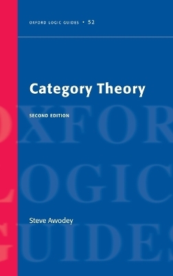 Category Theory - Steve Awodey