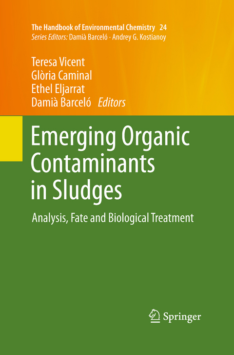 Emerging Organic Contaminants in Sludges - 