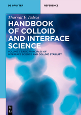 Basic Principles of Interface Science and Colloid Stability -  Tharwat F. Tadros