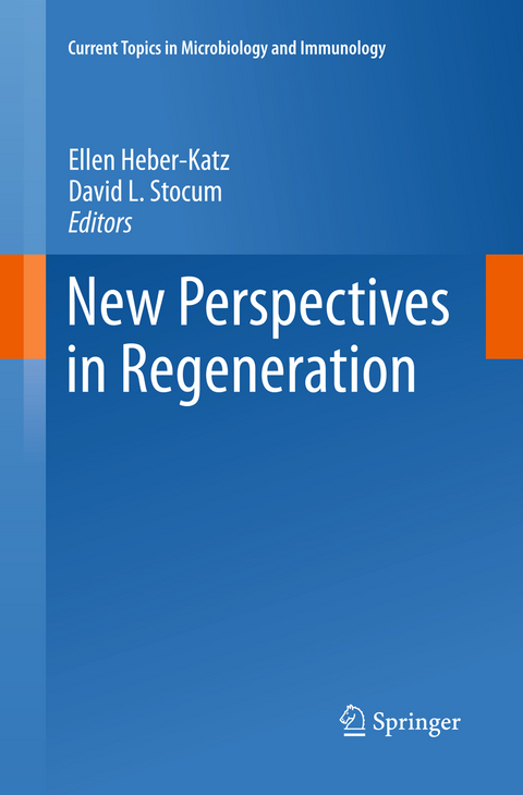 New Perspectives in Regeneration - 