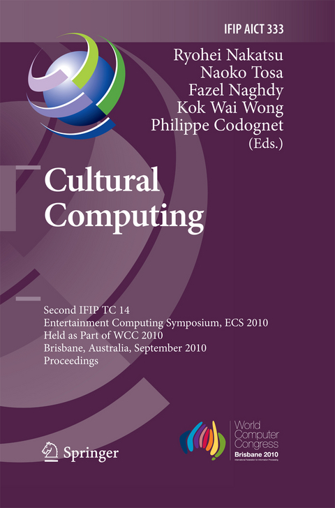 Cultural Computing - 