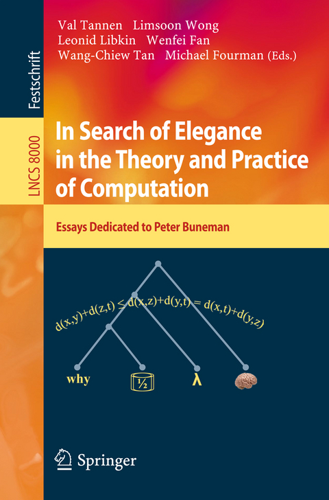 In Search of Elegance in the Theory and Practice of Computation - 