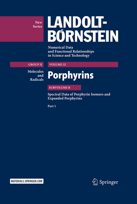Porphyrins - Spectral Data of Porphyrin Isomers and Expanded Porphyrins - M.P. Dobhal
