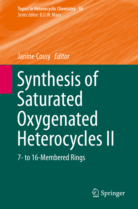 Synthesis of Saturated Oxygenated Heterocycles II - 