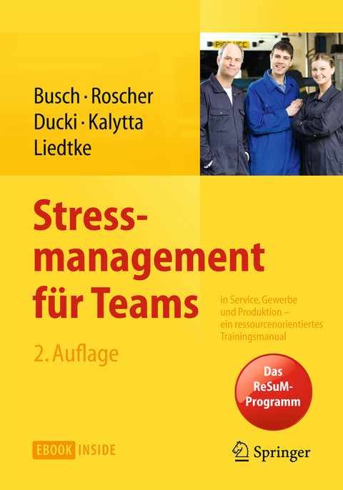 Stressmanagement für Teams - Christine Busch, Susanne Roscher, Antje Ducki, Tanja Kalytta, Gunnar Liedtke