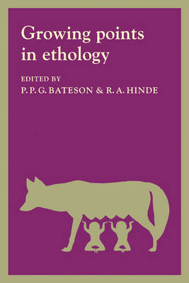 Growing Points Ethology - P. P. G. Bateson, R. A. Hinde