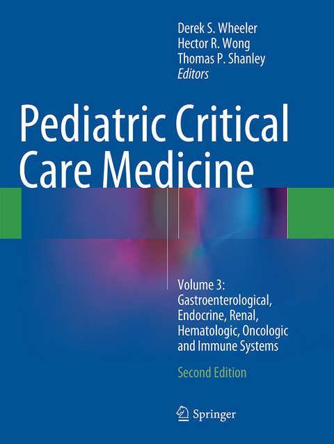 Pediatric Critical Care Medicine - 