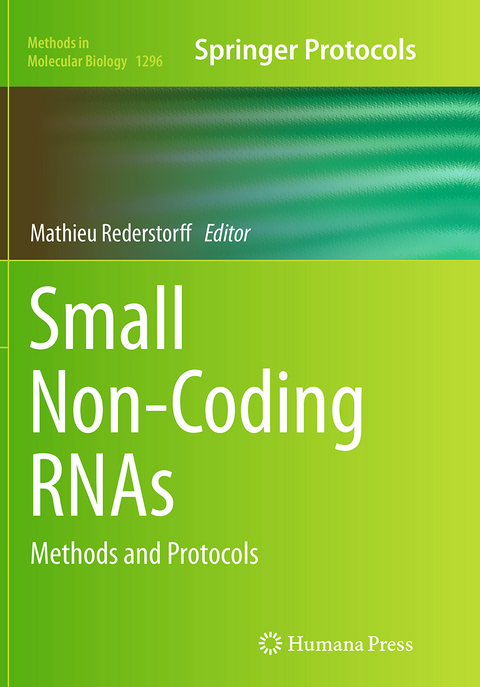 Small Non-Coding RNAs - 