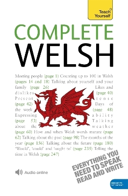 Complete Welsh Beginner to Intermediate Book and Audio Course - Christine Jones, Julie Brake