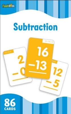 Subtraction (Flash Kids Flash Cards) - 