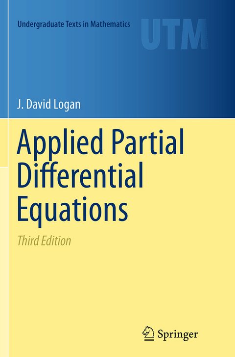 Applied Partial Differential Equations - J. David Logan