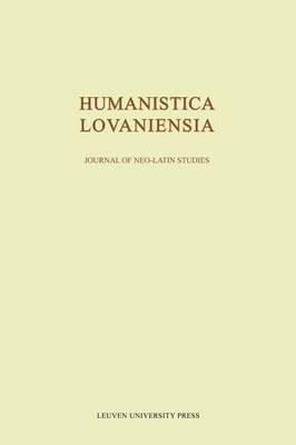 Humanistica Lovaniensia - 