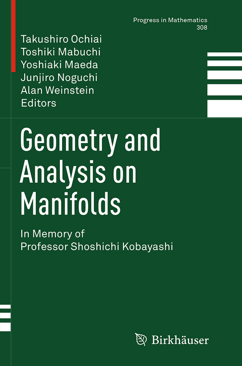 Geometry and Analysis on Manifolds - 