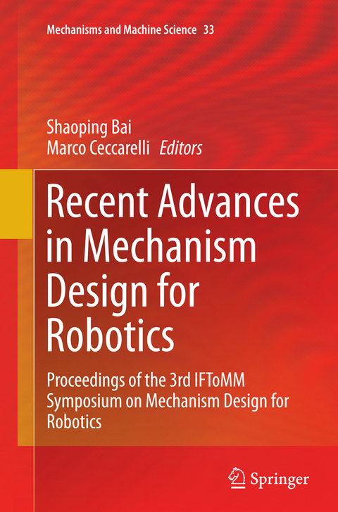 Recent Advances in Mechanism Design for Robotics - 