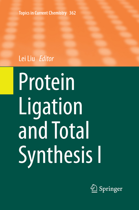 Protein Ligation and Total Synthesis I - 