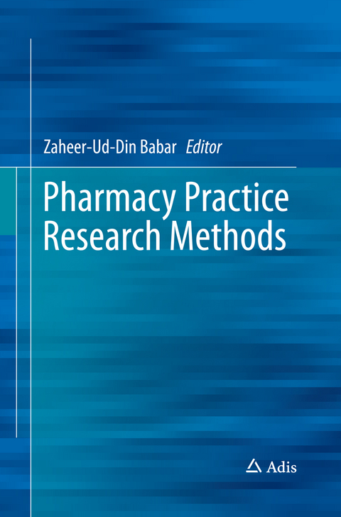 Pharmacy Practice Research Methods - 