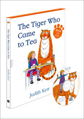 THE TIGER WHO CAME TO TEA Book and CD set - Judith Kerr