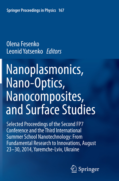 Nanoplasmonics, Nano-Optics, Nanocomposites, and Surface Studies - 