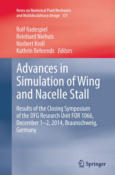 Advances in Simulation of Wing and Nacelle Stall - 