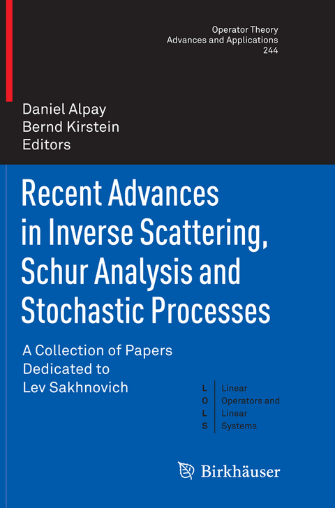 Recent Advances in Inverse Scattering, Schur Analysis and Stochastic Processes - 