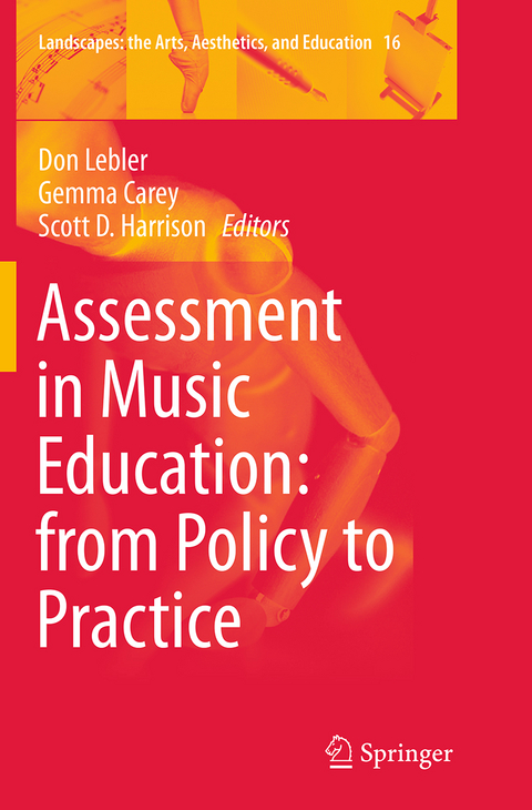 Assessment in Music Education: from Policy to Practice - 