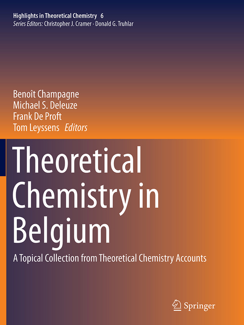 Theoretical Chemistry in Belgium - 