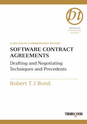 Software Contract Agreements - Robert Bond