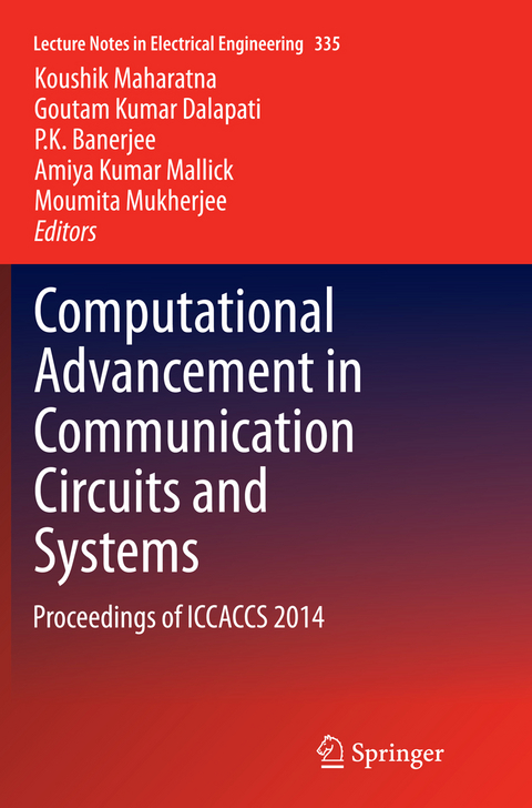 Computational Advancement in Communication Circuits and Systems - 