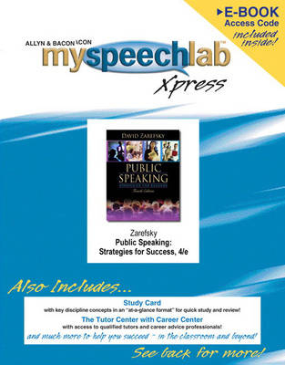 MySpeechLab Xpress (CourseCompass Version) -  Pearson Education, . . Pearson Education