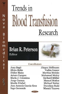 Trends in Blood Transfusion Research - 