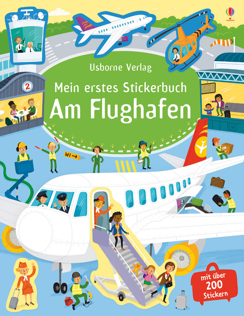 Mein erstes Stickerbuch: Am Flughafen - Sam Smith