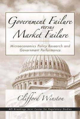 Government Failure Vs. Market Failure - Clifford Winston