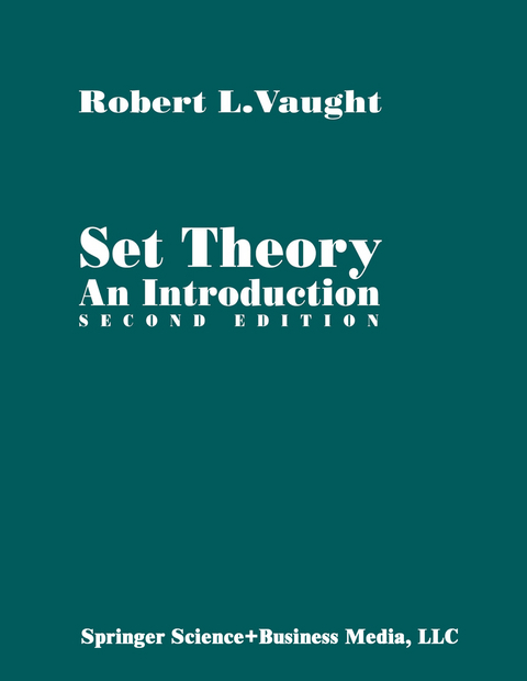 Set Theory: An Introduction - Robert L. Vaught