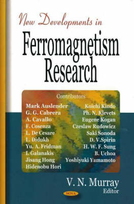 New Developments in Ferromagnetism Research - 