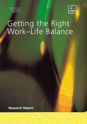 Getting the Right Work-Life Balance -  Cipd Author