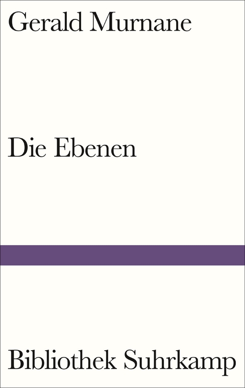 Die Ebenen - Gerald Murnane